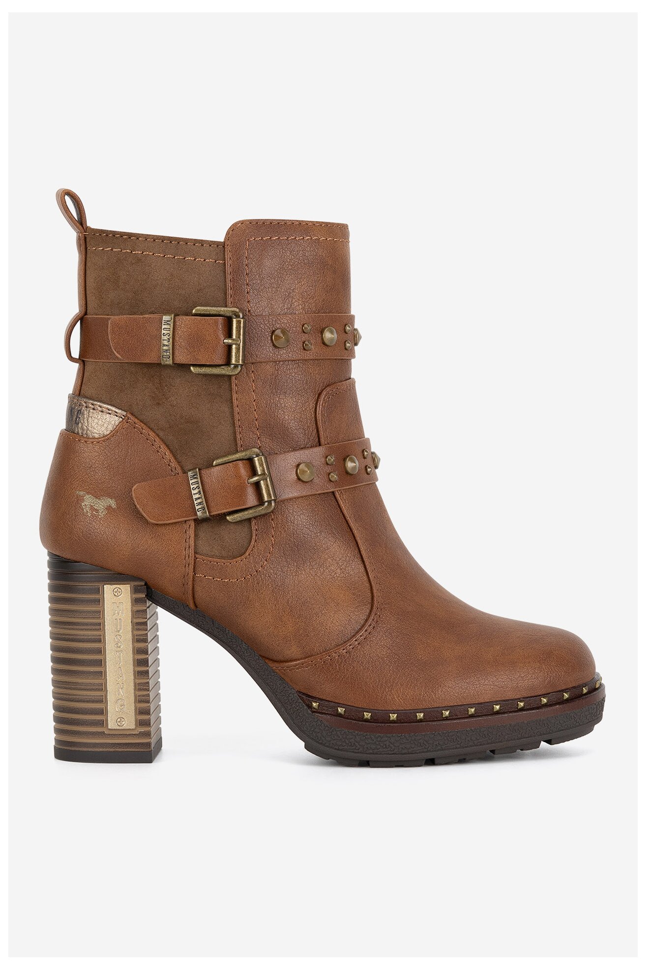 Bokacsizma Mustang 1336-512 BARNA