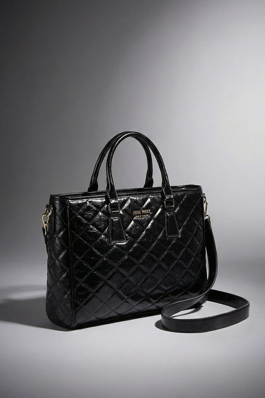 Kézitáska NINE WEST FEKETE - 5906751349816