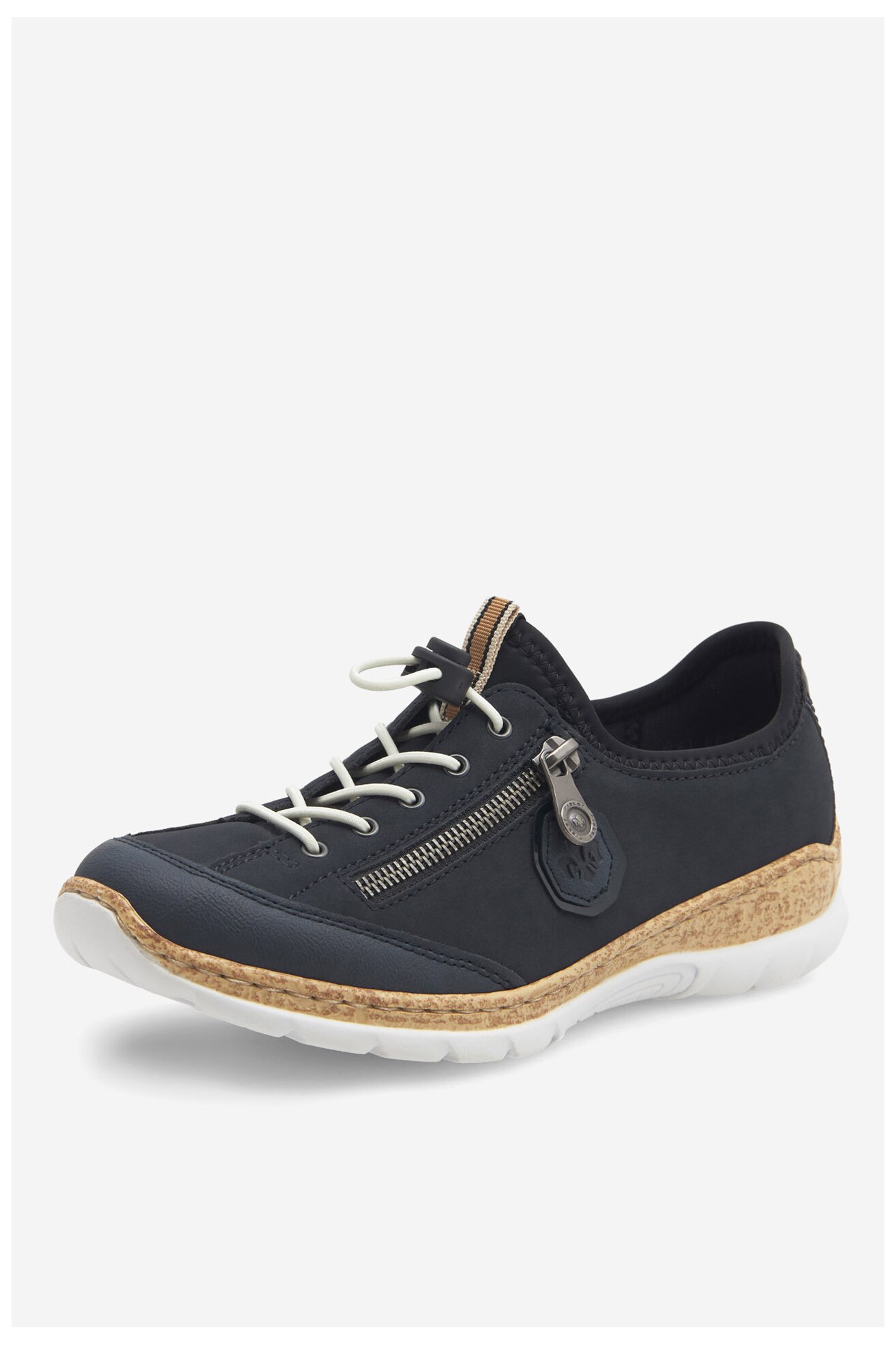 Półbuty Rieker N4263-14 Granatowy