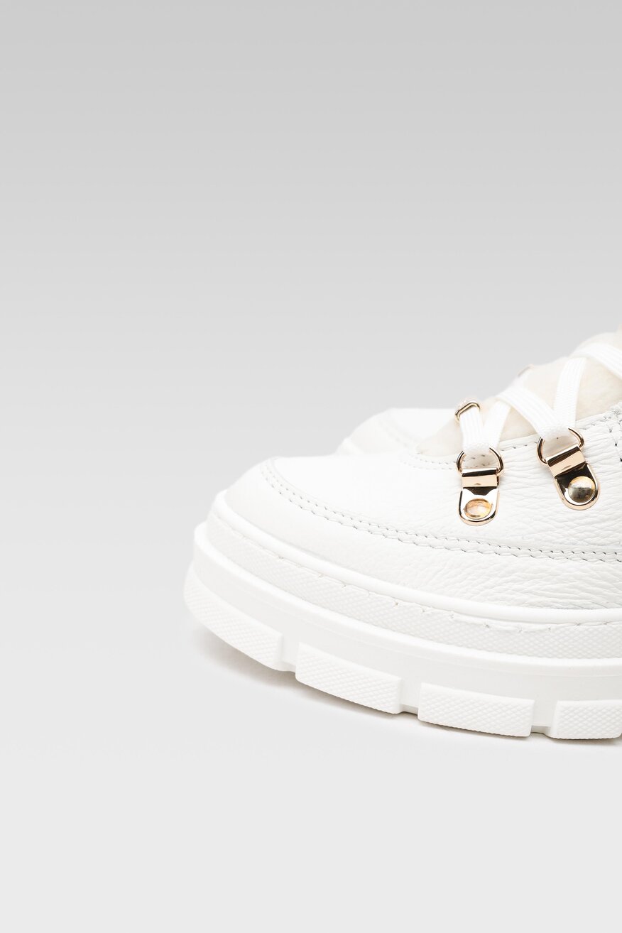 
                RAGE AGE - Botki białe - 2230032348186