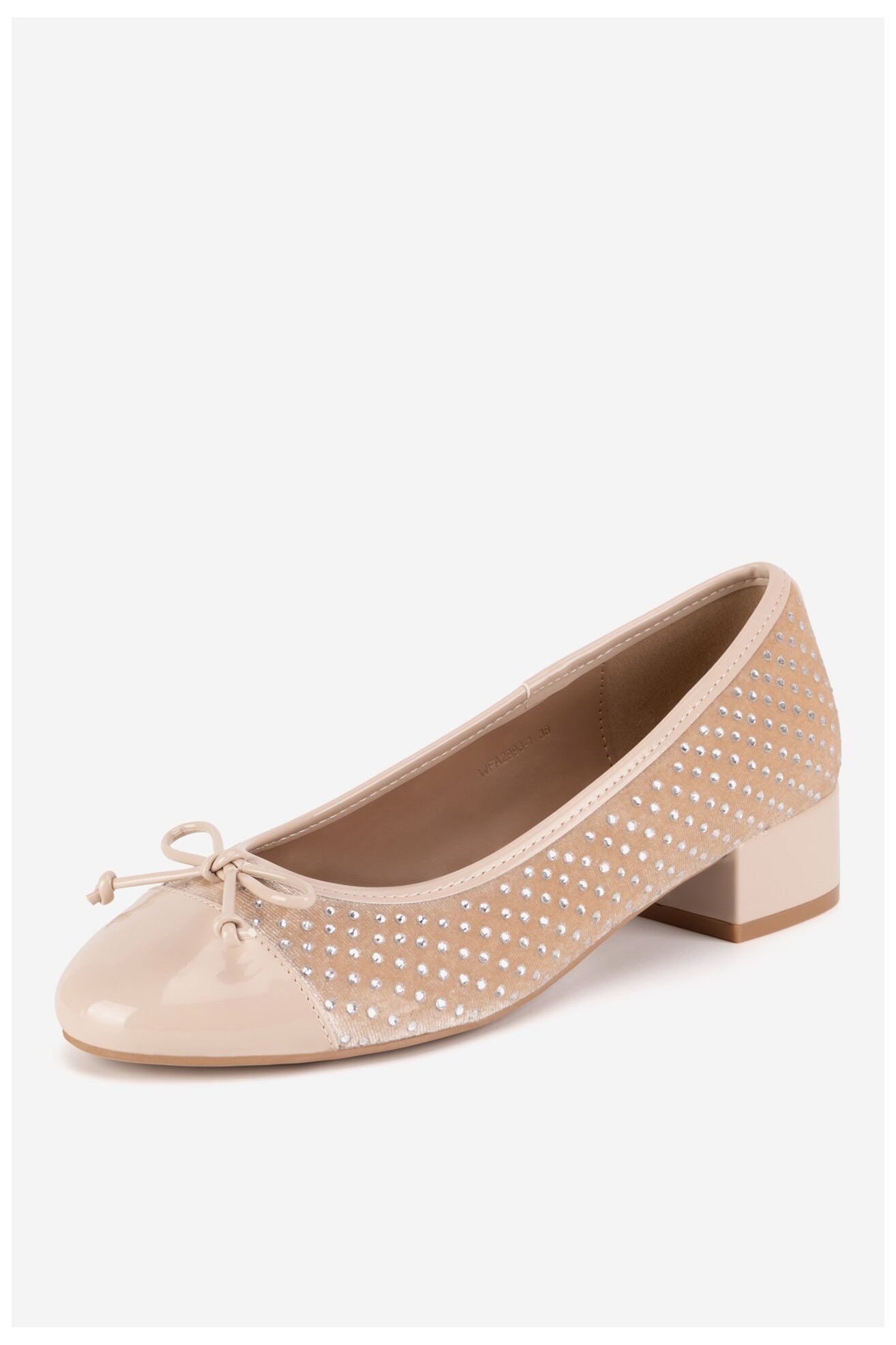 Körömcipő NINE WEST WFA2993-1 BÉZS