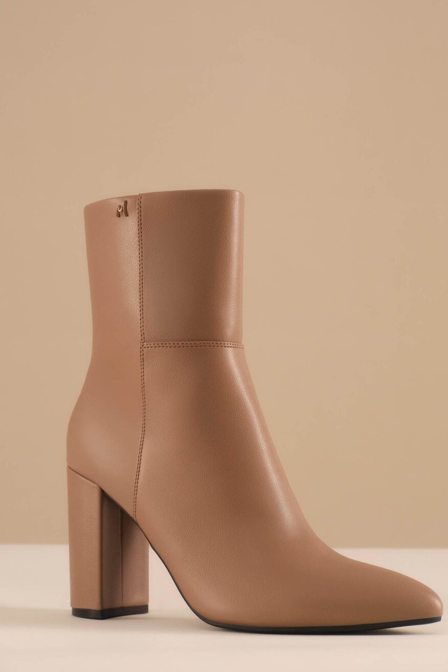 
                Mexx - Botki ocieplane na słupku - 5905588894650