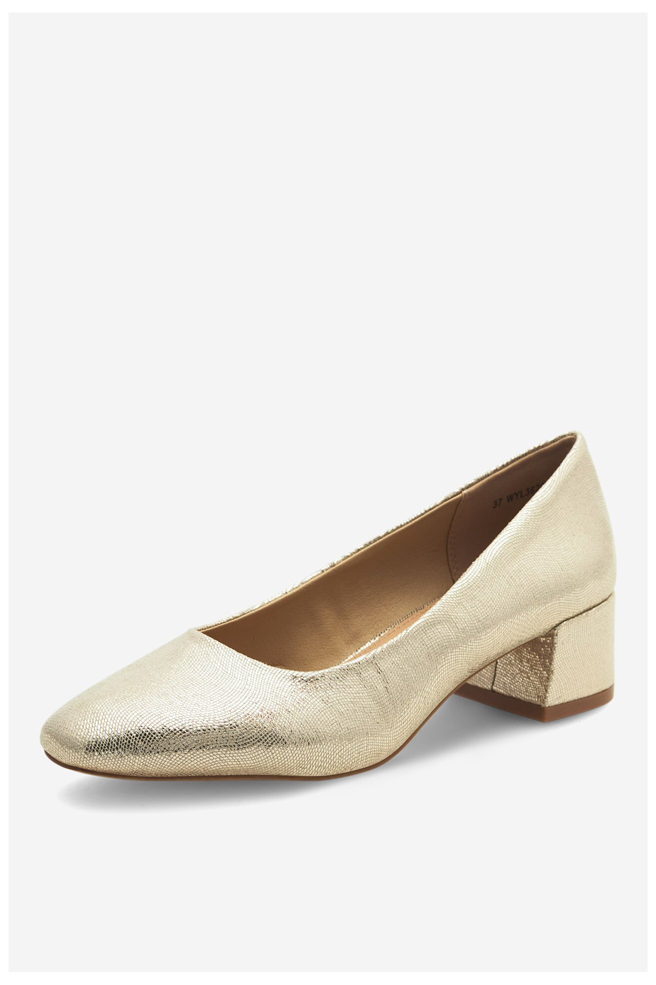 Czółenka Clara Barson WYL3622-1 Złoty