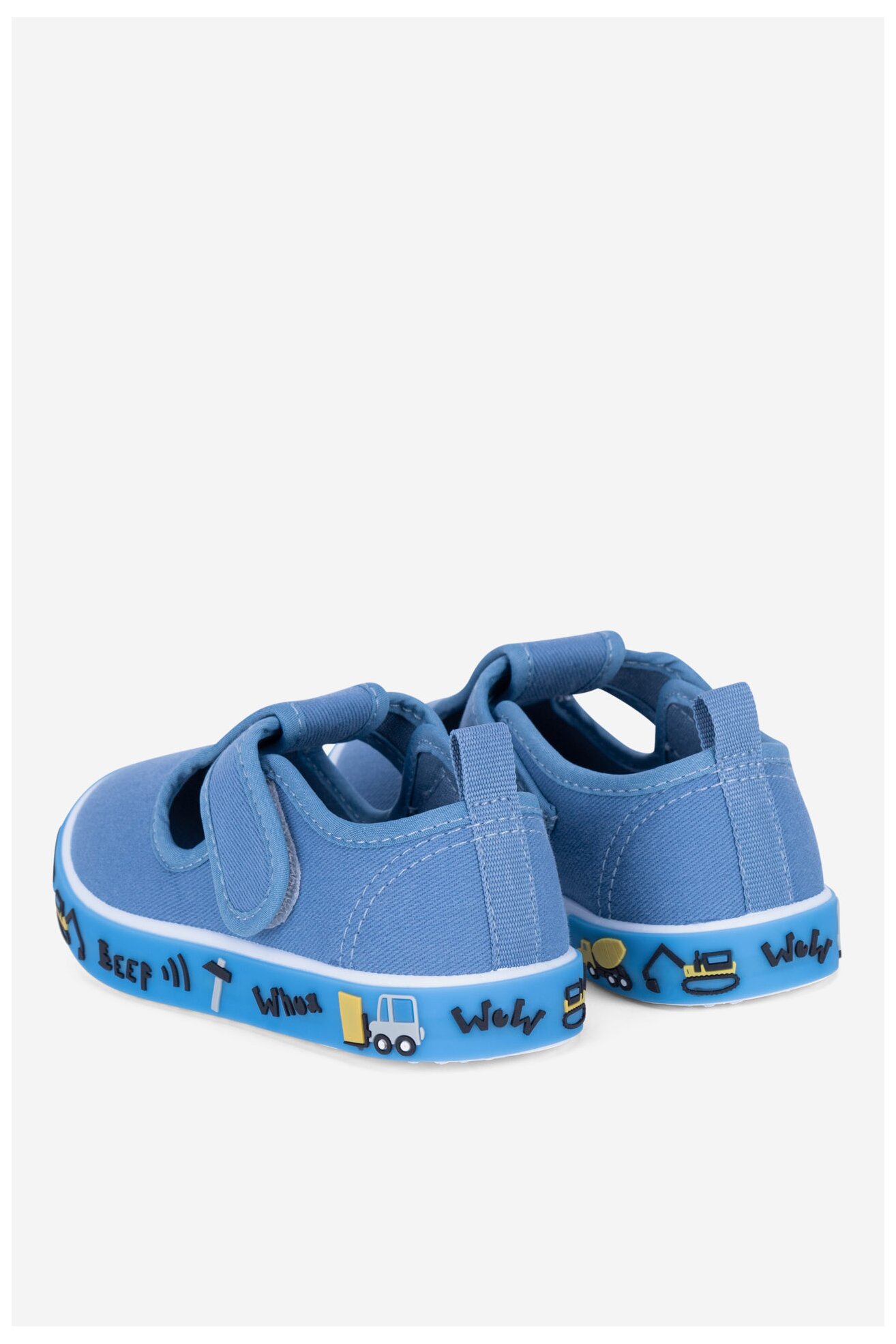 Kapcie Action Boy CF2500-3(CH) Niebieski