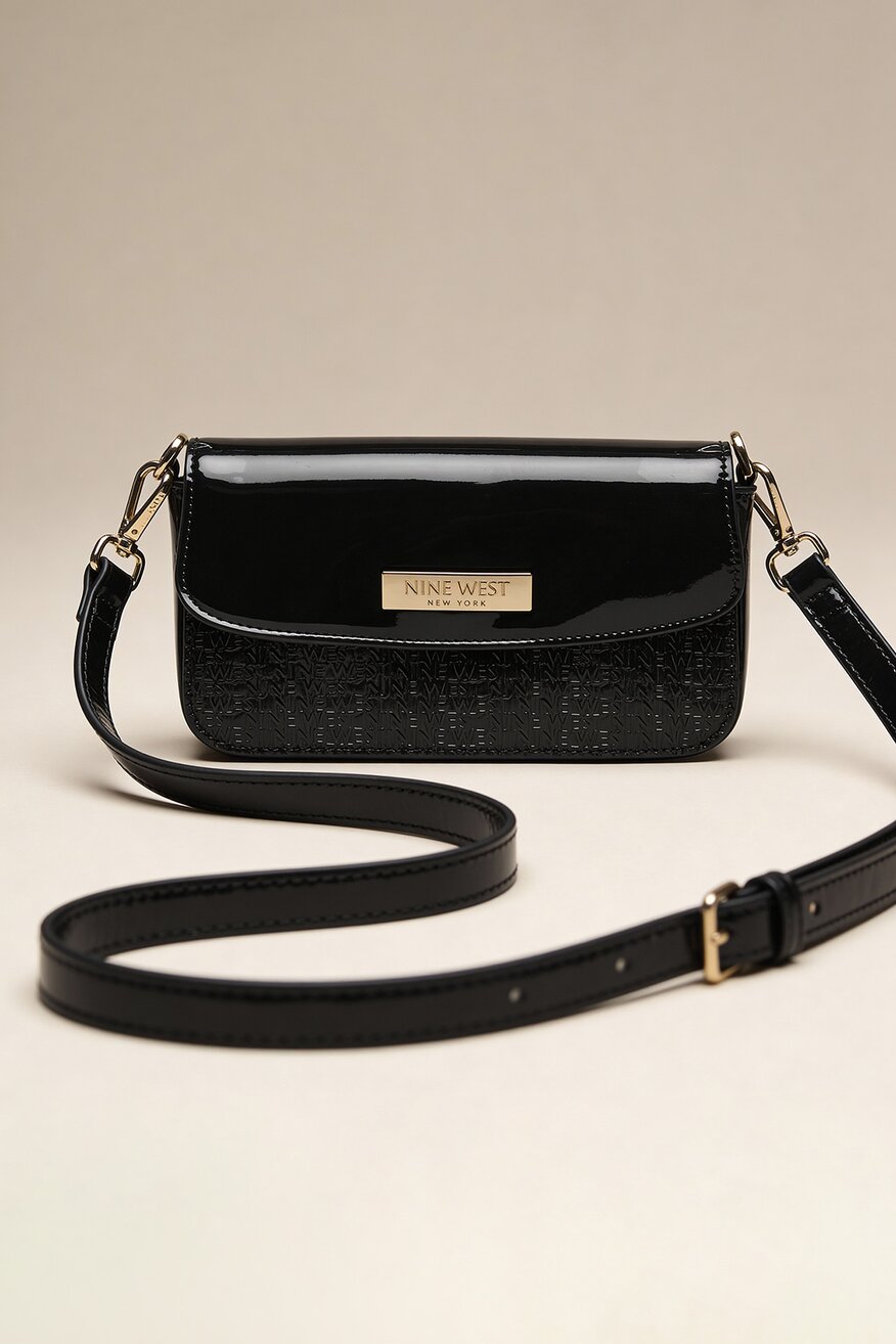 
                Дамска чанта NINE WEST ЧЕРЕН - 5906751259344