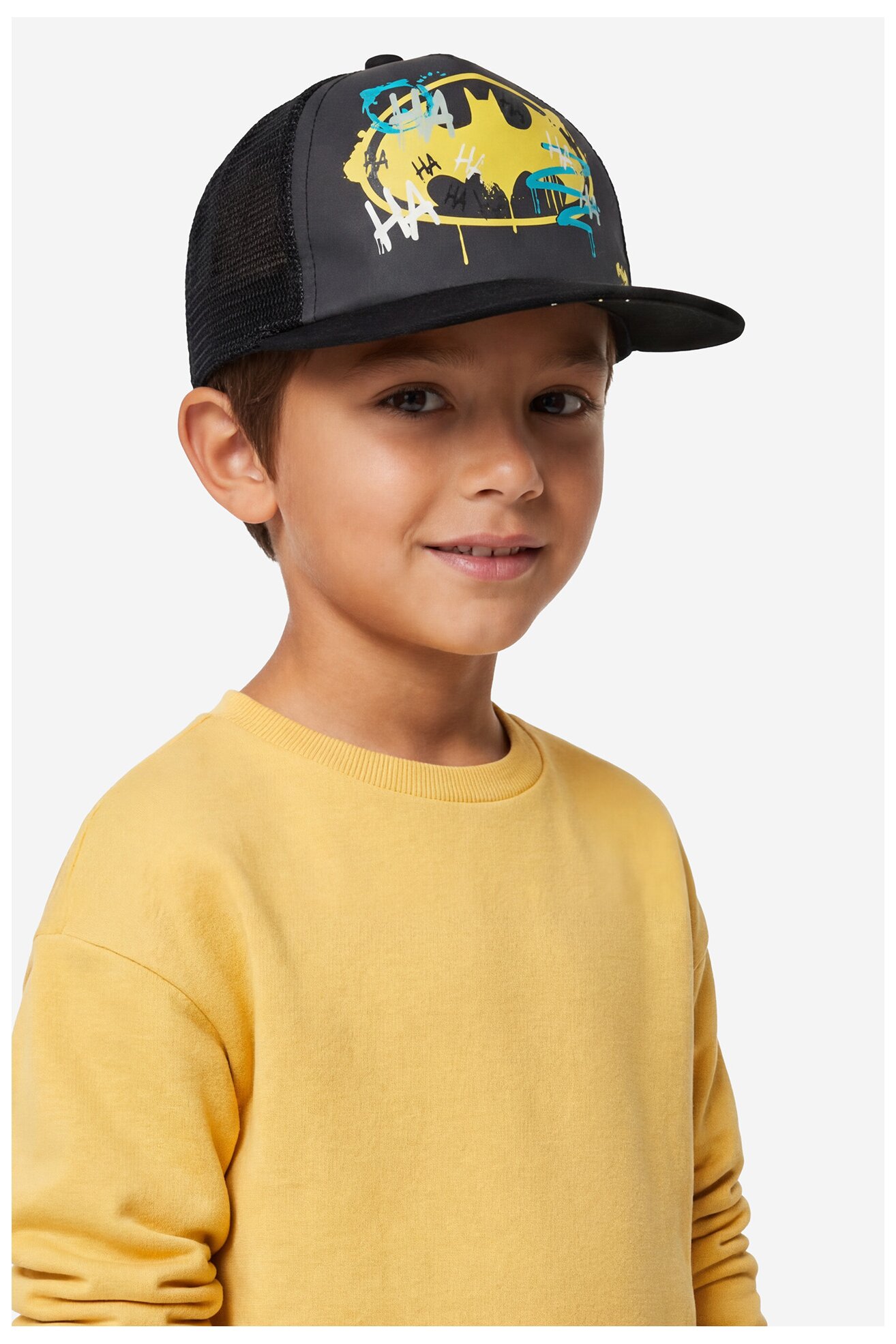 Kačket Batman CEO-ACCCS-SS26-230WBBAT TAMNO SIVA