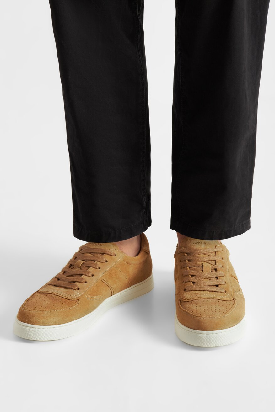 
                Gino Rossi - Skórzane półbuty beżowe - 5904862838694