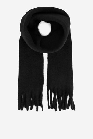 Ženski šal Jenny Fairy 4W4-001-AW24 CRNA