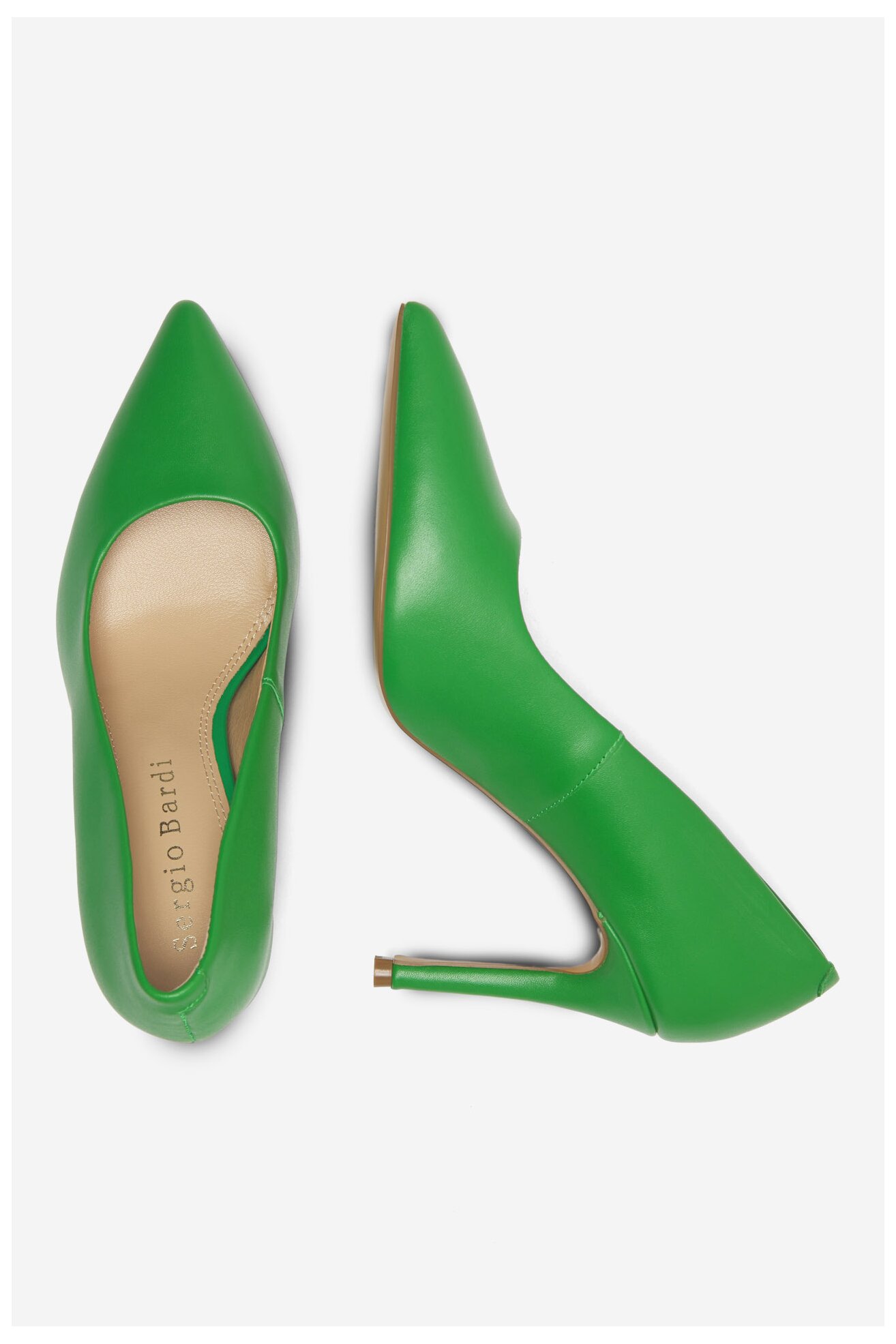 Lodičky Sergio Bardi WFA2309-1ZA-SB ZELENÁ