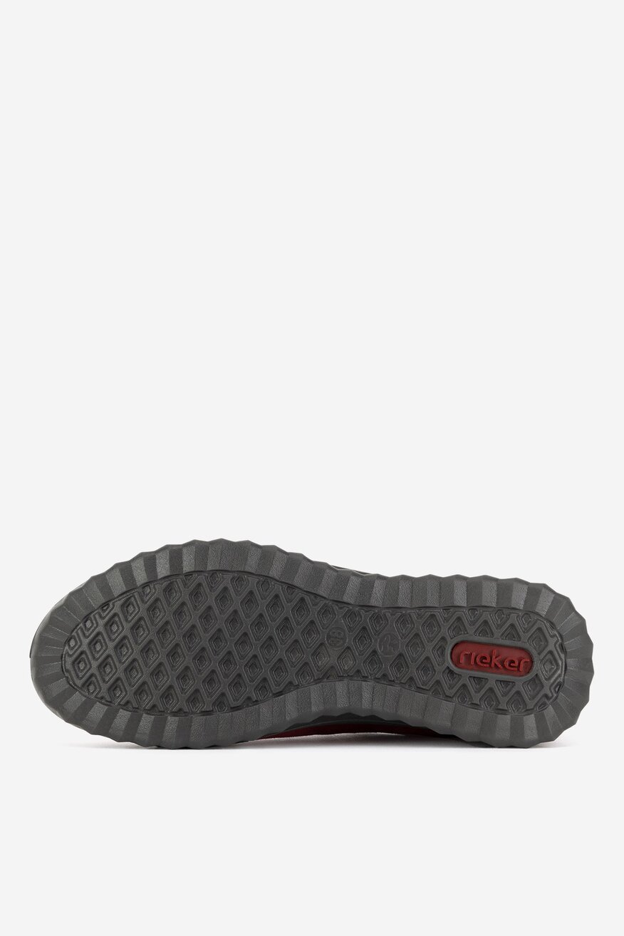 Rieker - Sneakersy zamszowe - 5903419551178