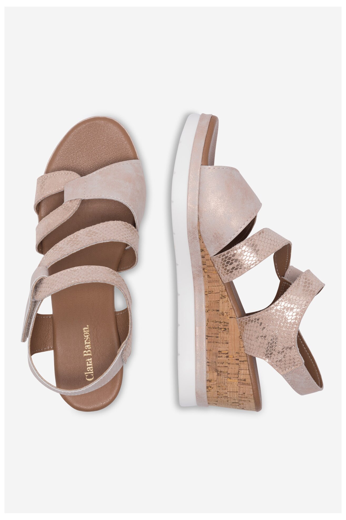 Сандалі Clara Barson MARYSSA WS216-01 РОЖЕВИЙ
