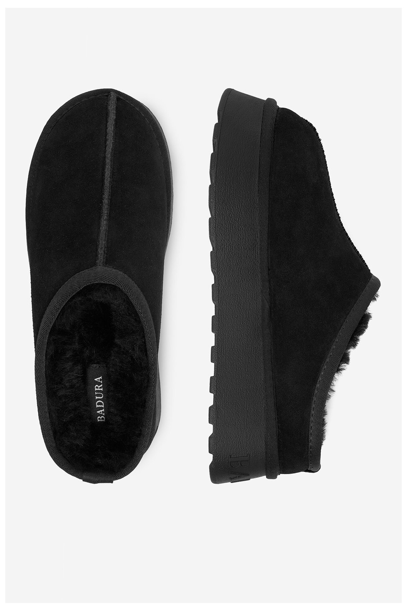 Papuci de casă Badura EO-DALLAS-TS6293 NEGRU