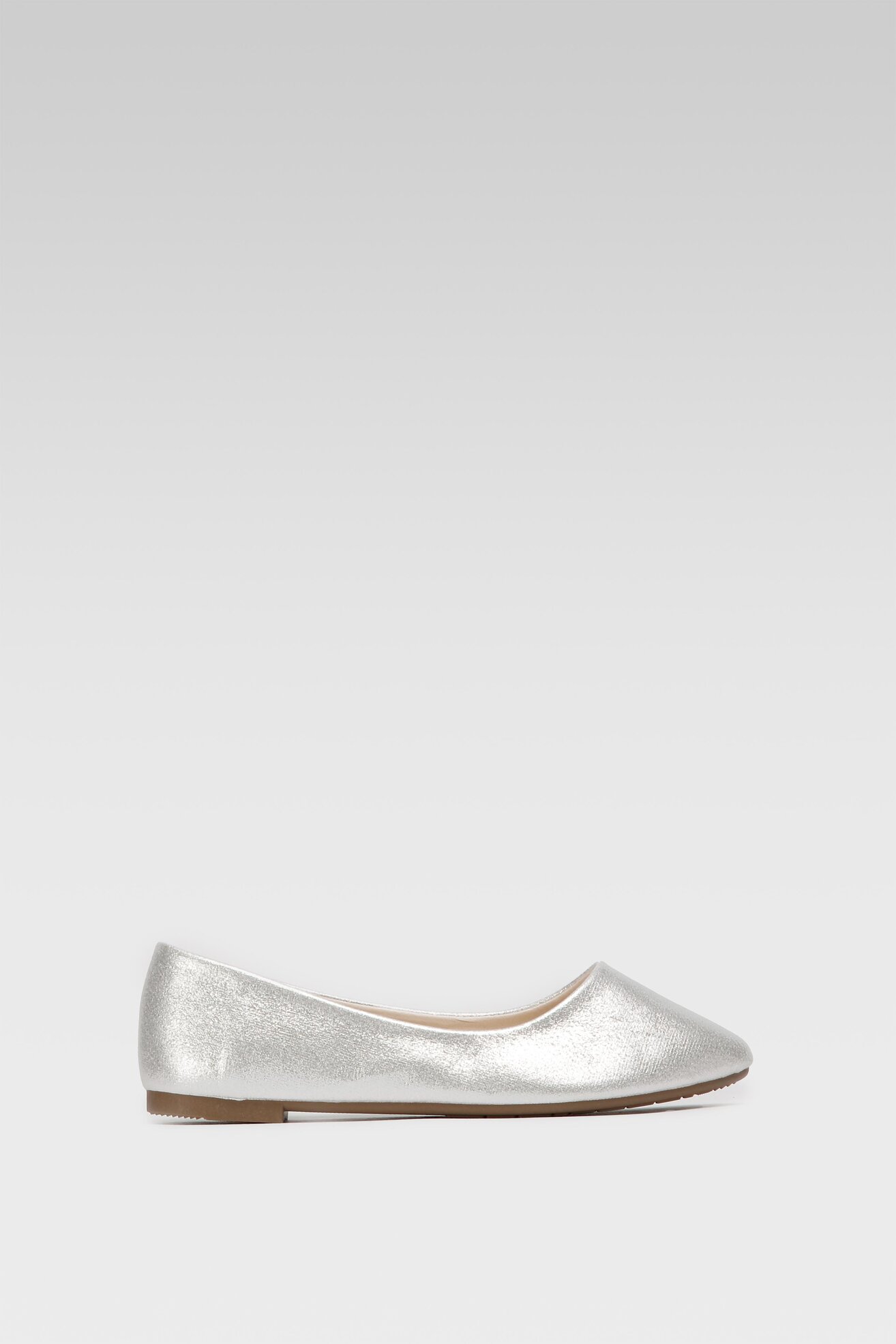 Baleriny Jenny Fairy WS9850-11 Srebrny