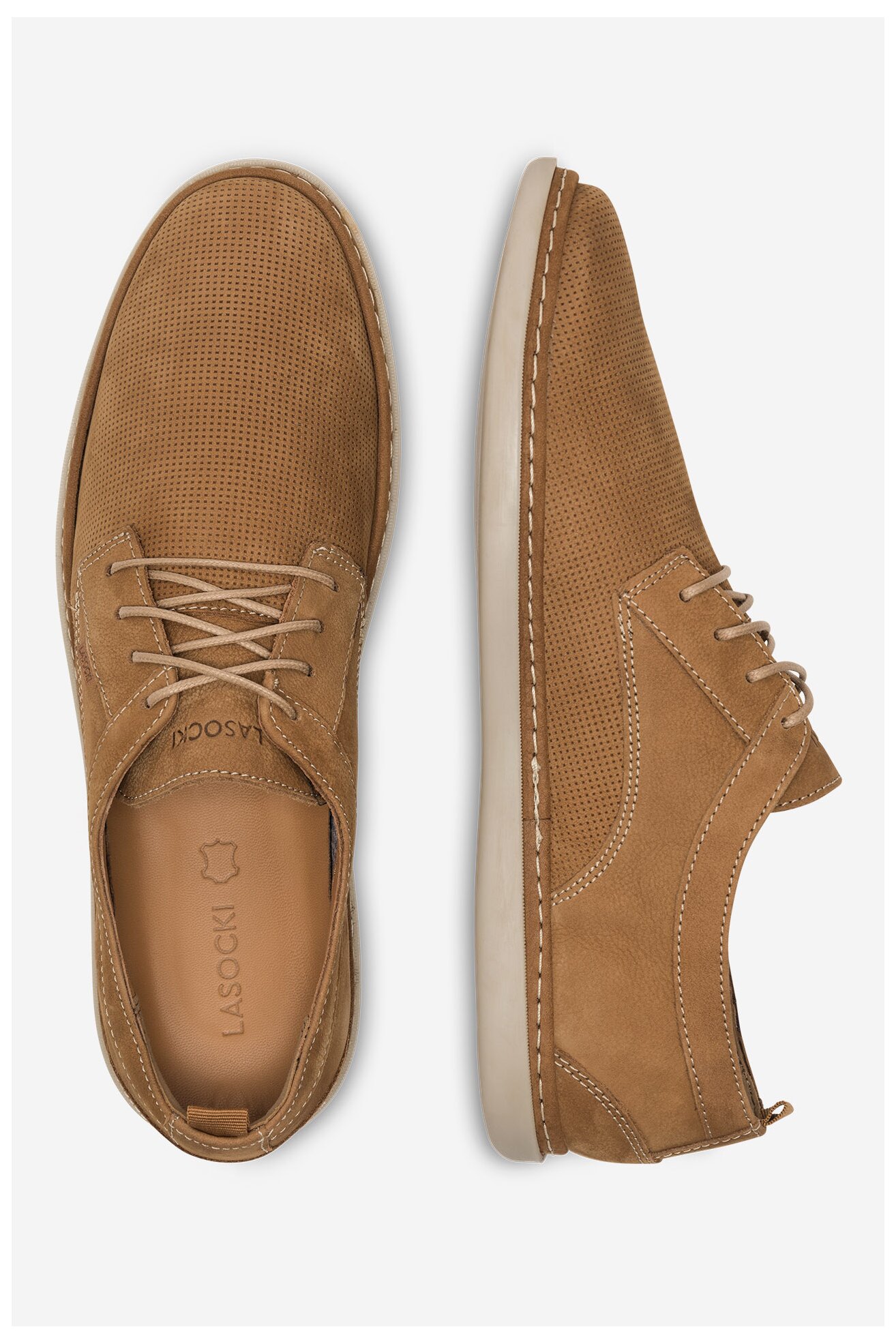 Половинки обувки Lasocki VITO-11 MB КАМЕЛ
