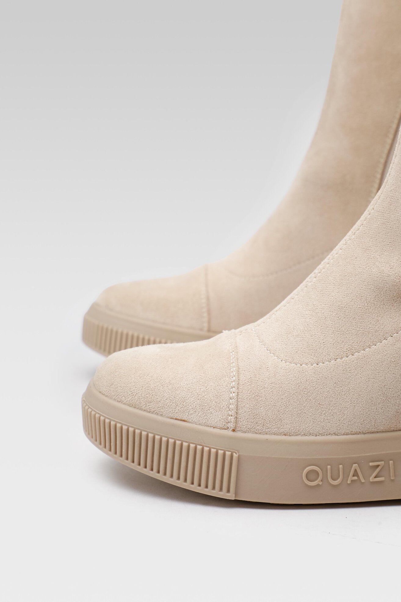 Kozaki Quazi NATTALIE-02 Beżowy