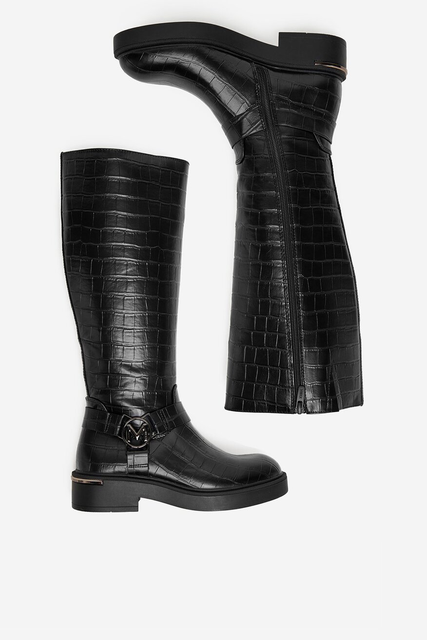 Mexx - Kozaki z suwakiem - 5906751347584