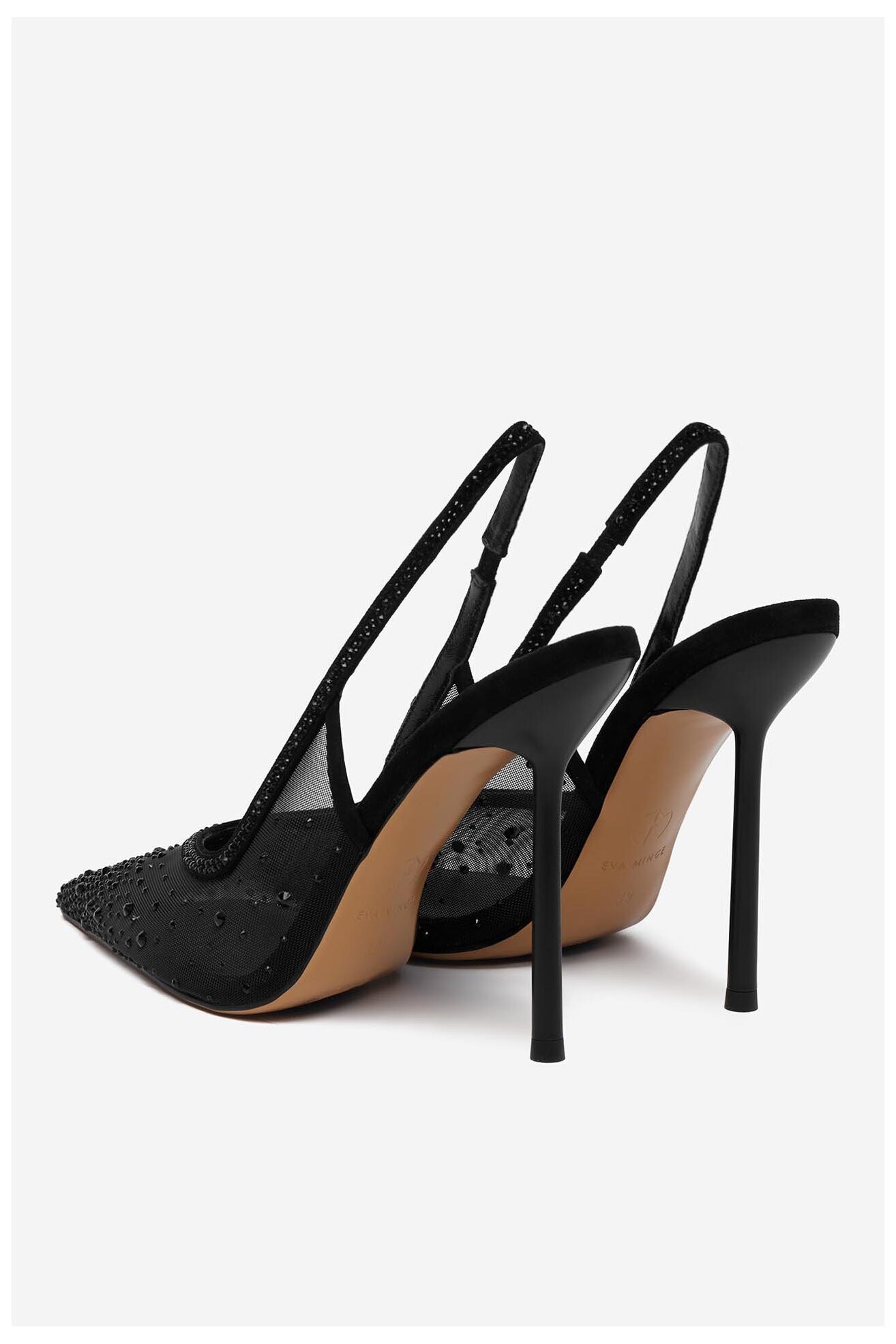 Czółenka EVA MINGE EO-MAE-LT1677-27 Czarny