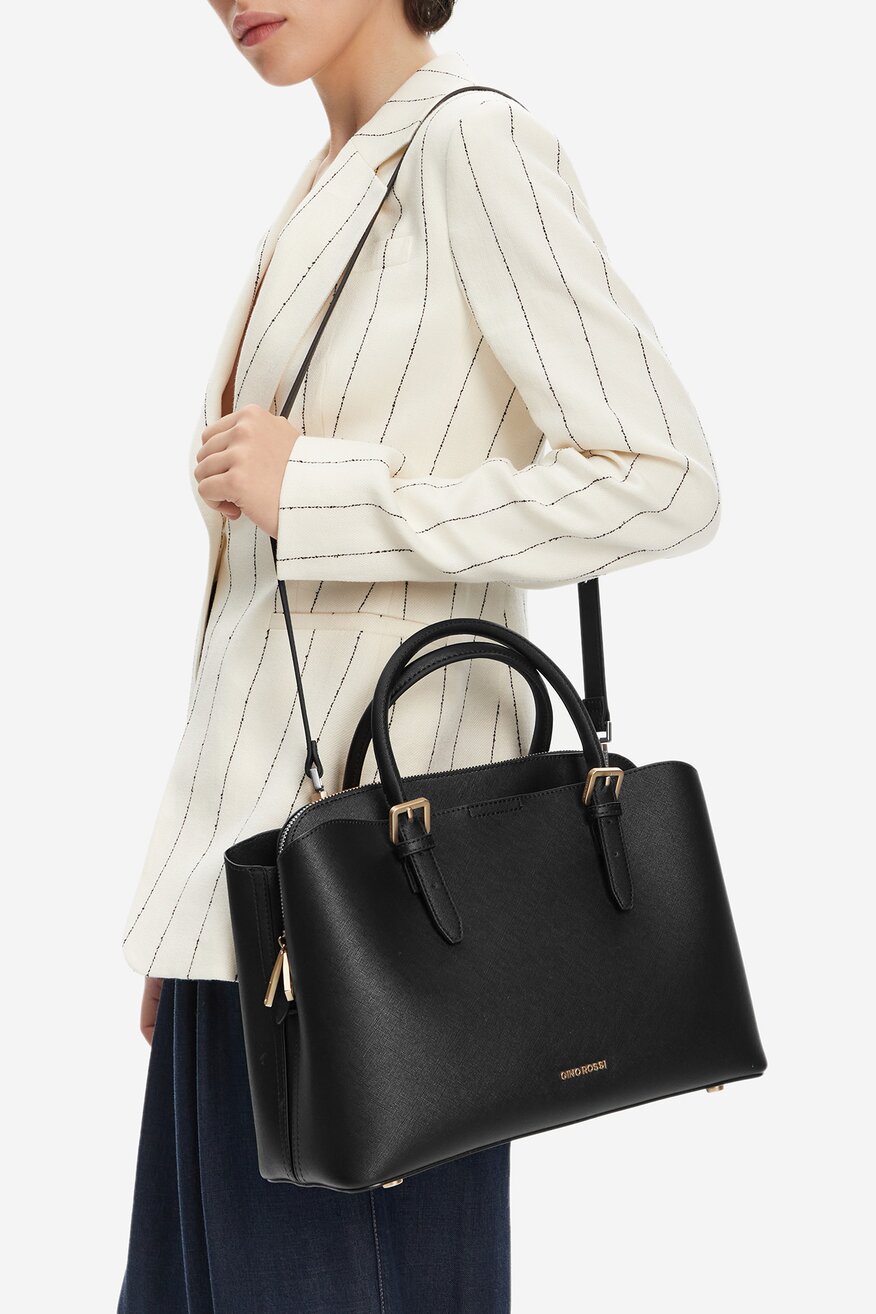 Kézitáska Gino Rossi FEKETE - 5904862927251