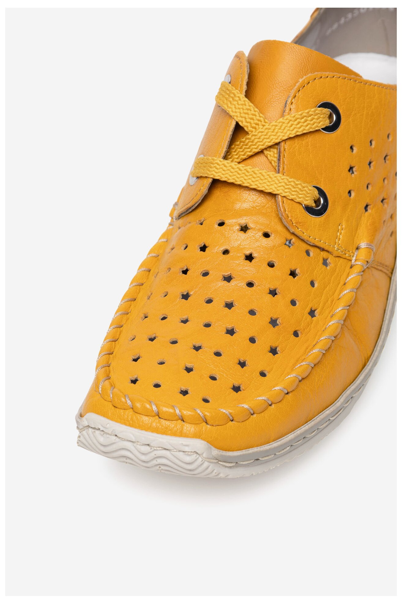 Sneakers Rieker L1716-68 Żółty