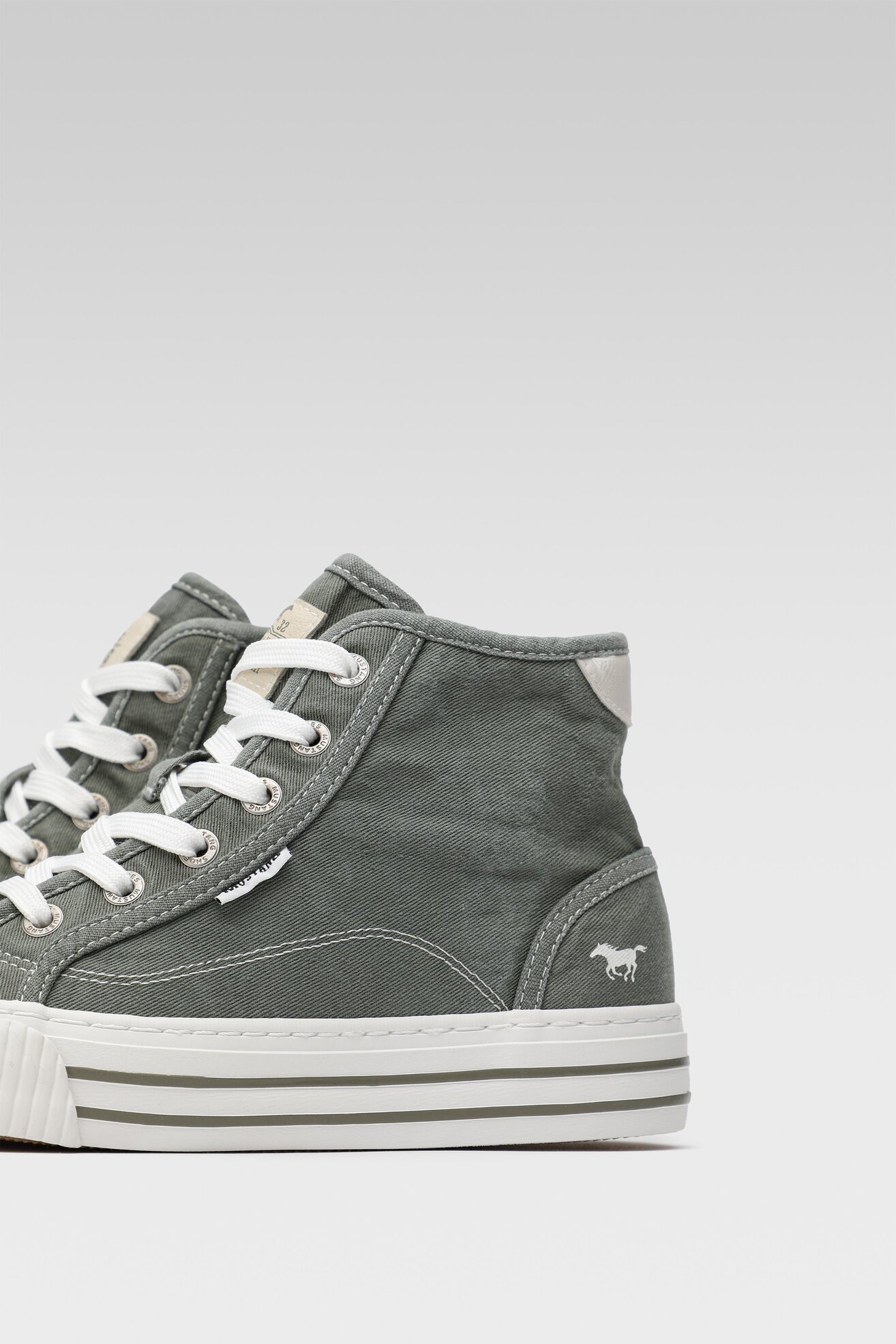 Trampki Mustang 1420-502 Zielony