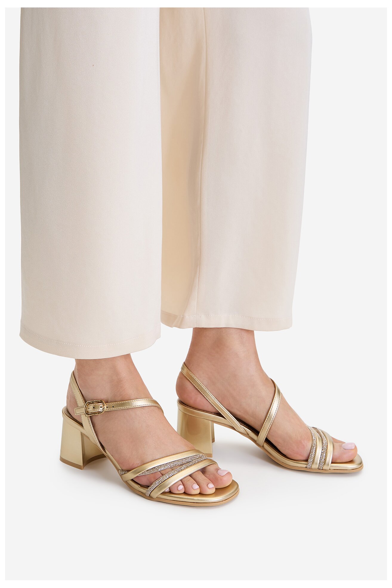 Sandały Jenny CEO-HY3158-1 Złoty