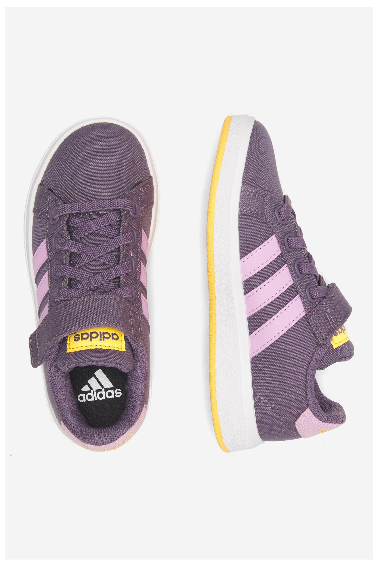 Obuwie sportowe adidas GRAND COURT 2.0 EL K ID7862 Fioletowy