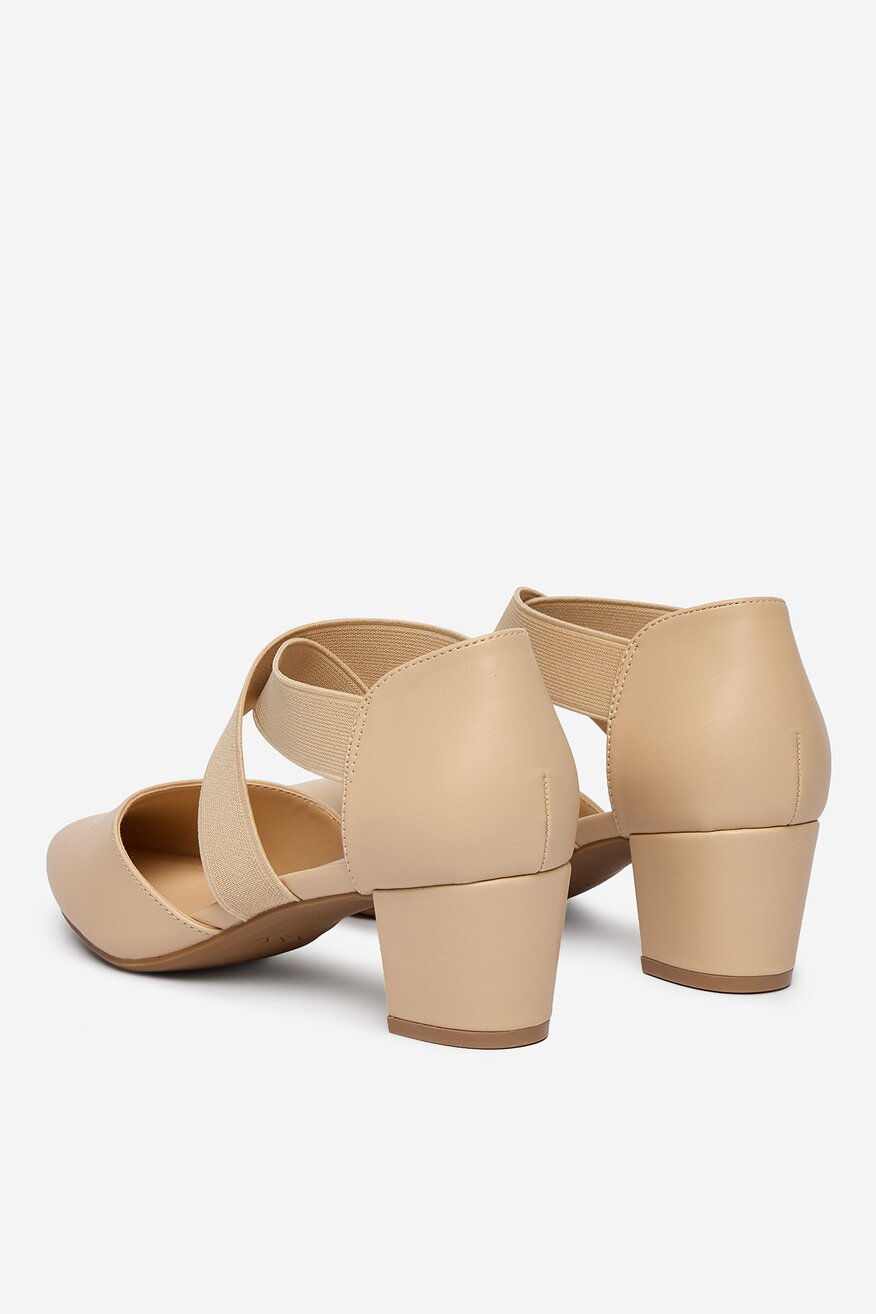 Елегантни обувки Jenny БЕЖОВ - 5906751712955