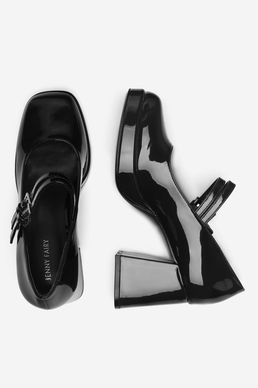 
                Елегантни обувки Jenny Fairy ЧЕРЕН - 5905588814160