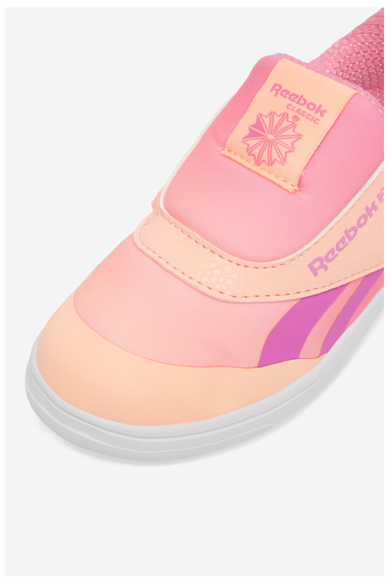 Obuwie sportowe Reebok EO-CLUB C REVENGE SLIP-ON 100246202 Różowy