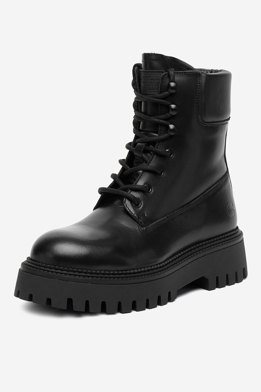 G-STAR RAW - Trzewiki skórzane ocieplane - 5906751314029