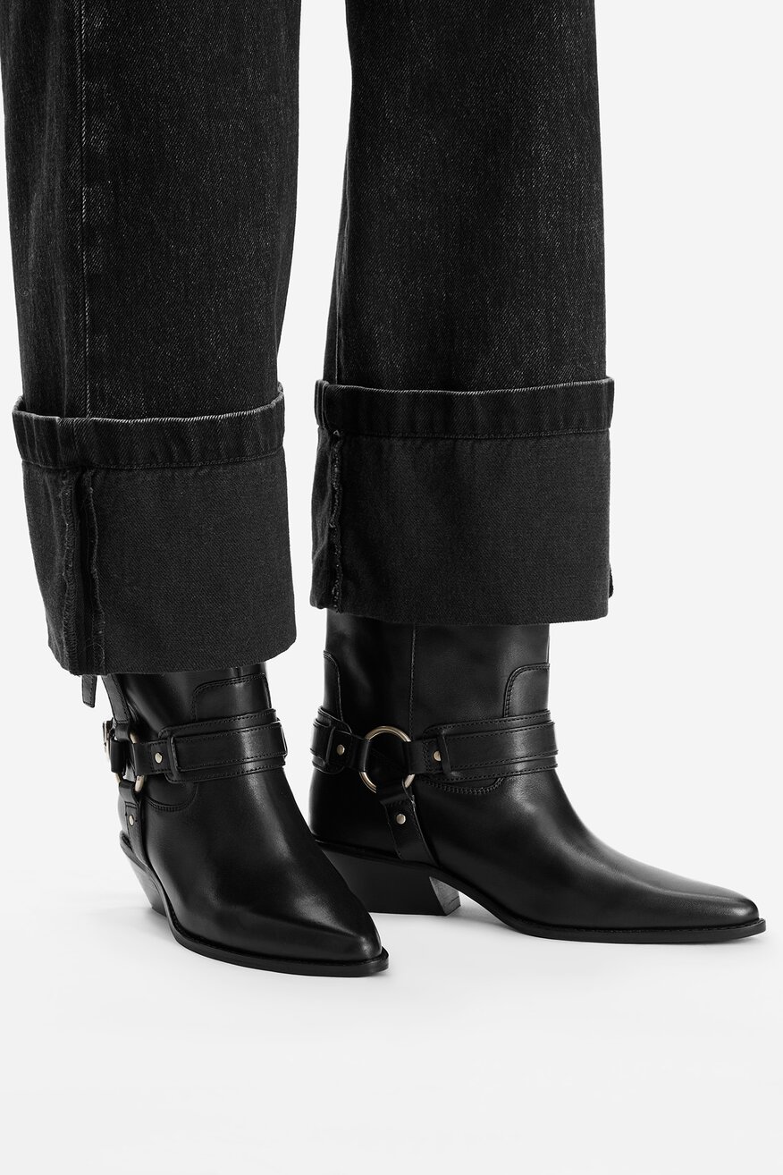 
                Badura - Kowbojki skórzane - 5906751300961