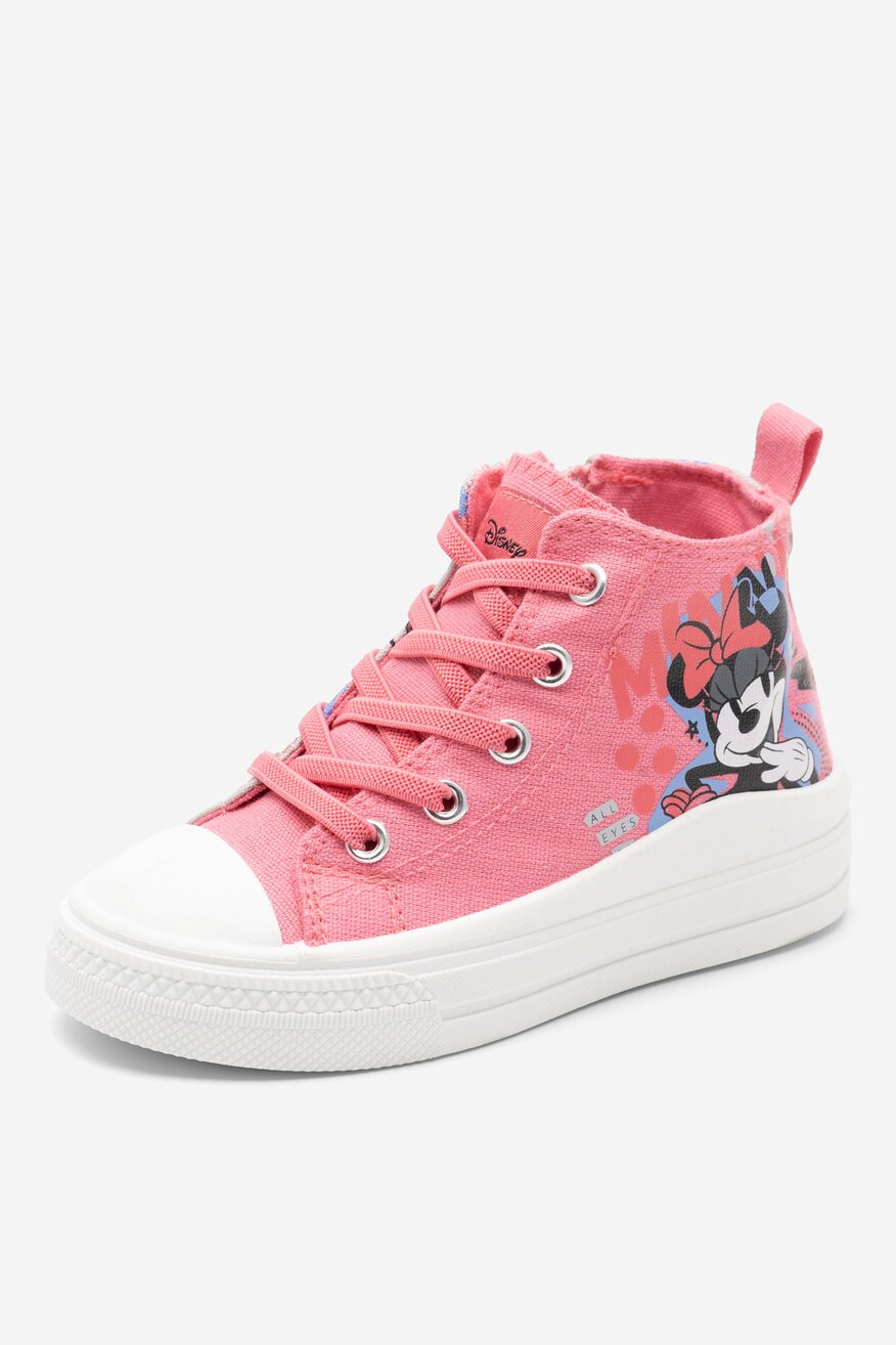 Vászoncipő Mickey&Friends RÓZSASZÍN - 5904862763835