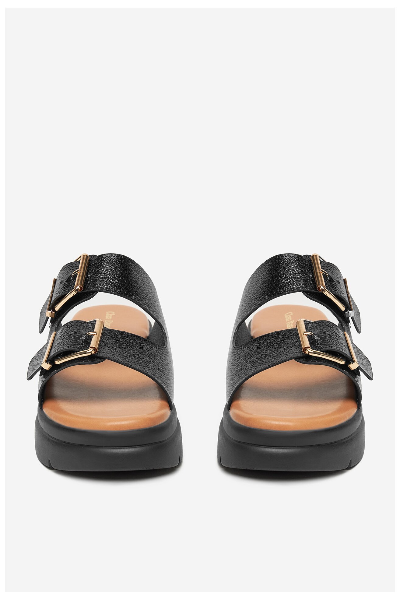 Klapki Clara Barson H3T9409-6 Czarny