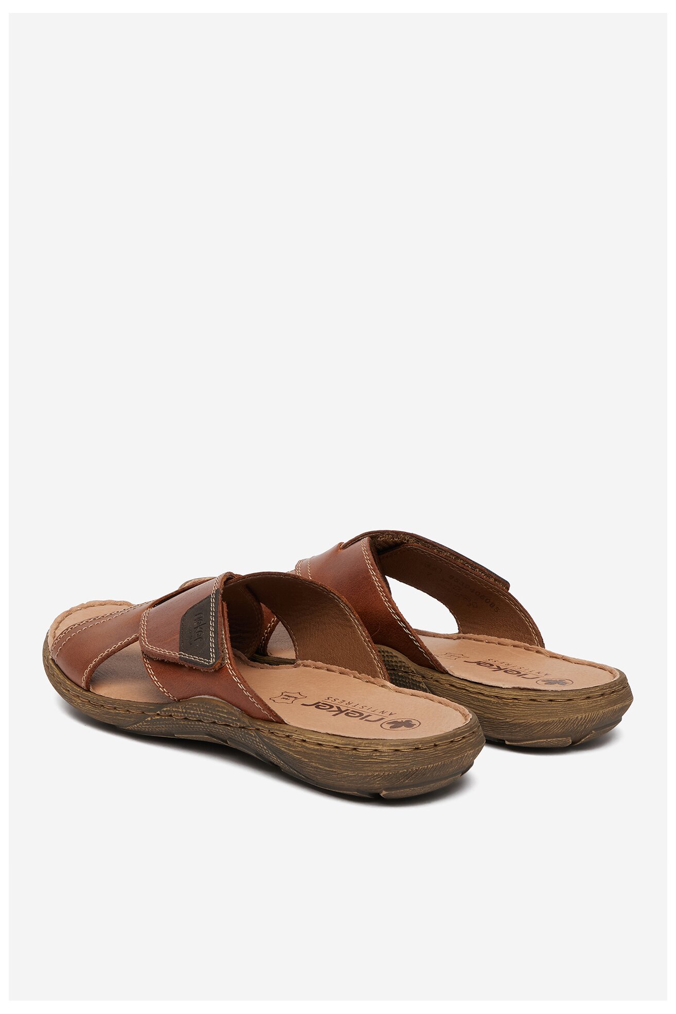 Klapki Rieker CEO-22089-24 Brązowy