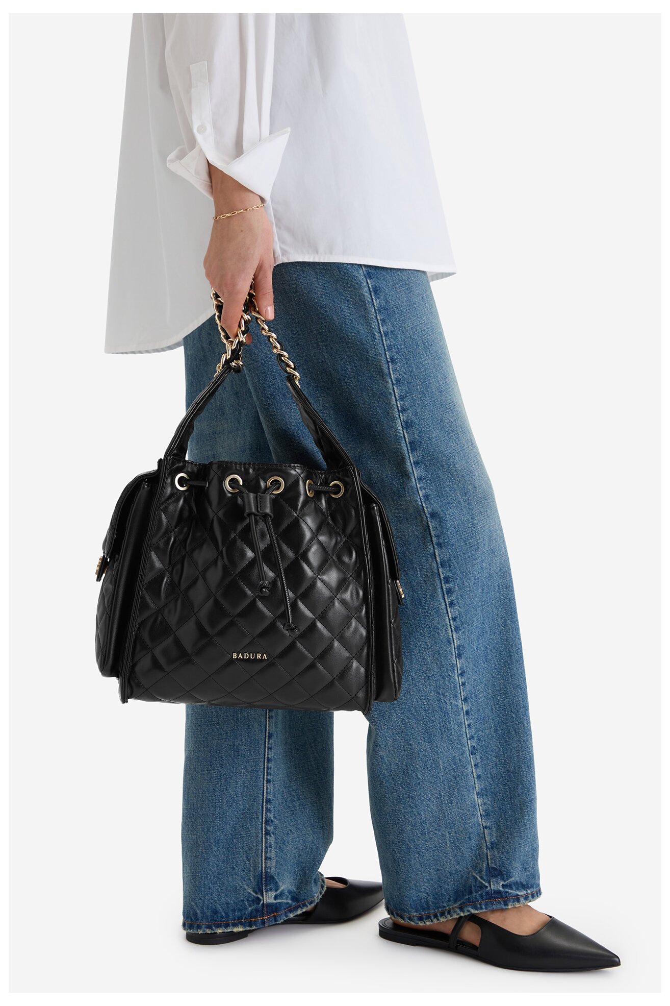 Сумка З Ремінцем Badura EO-HAIDI-RX8968 ЧОРНИЙ