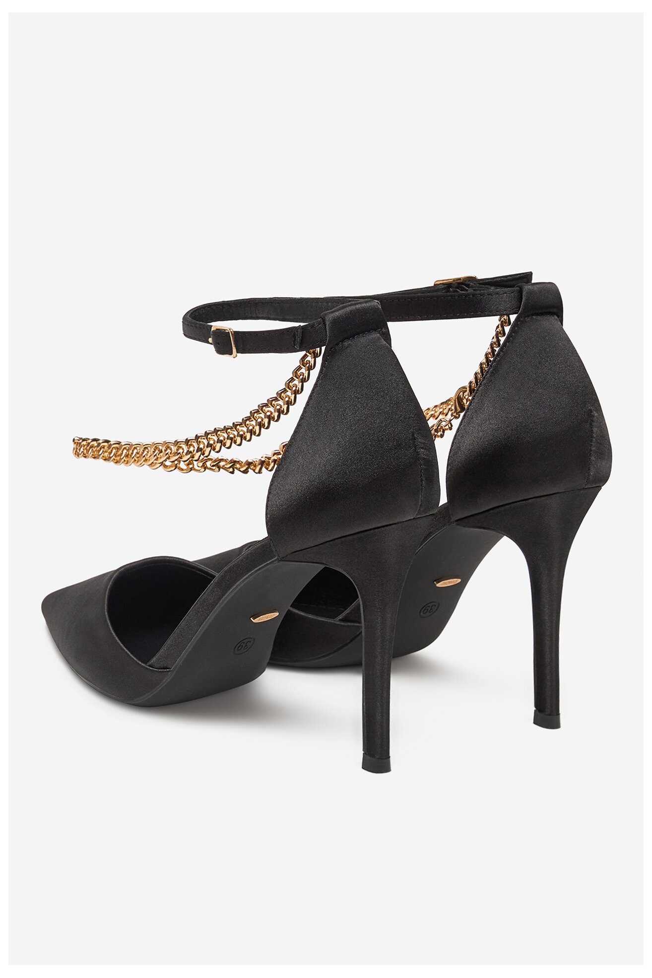 Pantofi cu toc DeeZee BG-0228-3 NEGRU