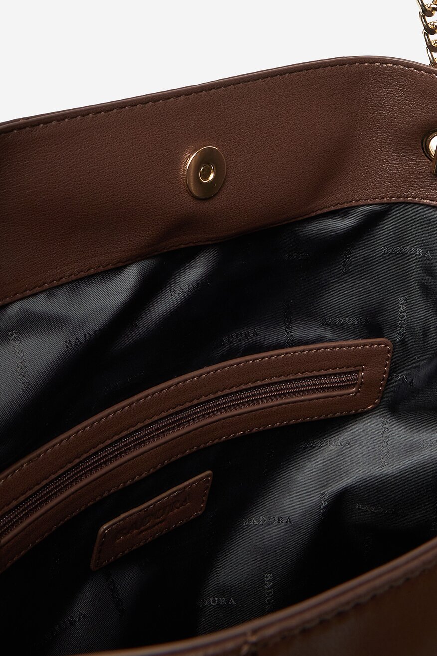 Kézitáska Badura SÖTÉTBARNA - 5906751285411