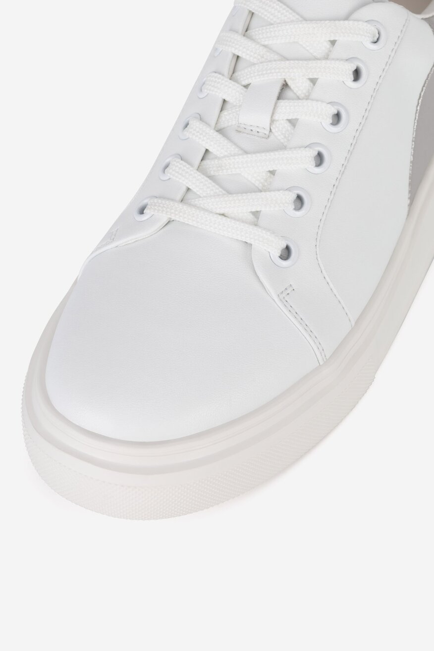 Sneakerși EVA MINGE ALB - 5905588373551