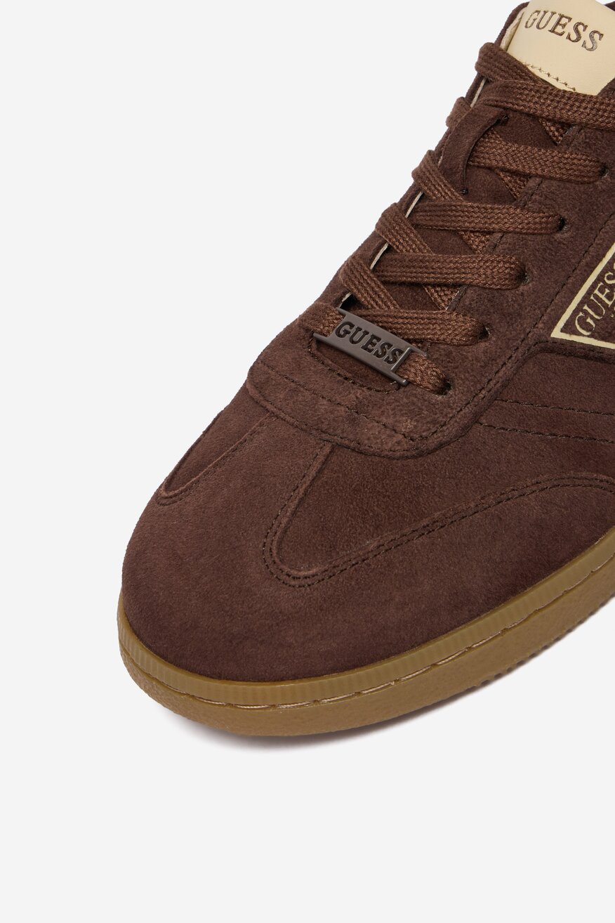 
                GUESS - Sneakersy skórzane - 5906751872451