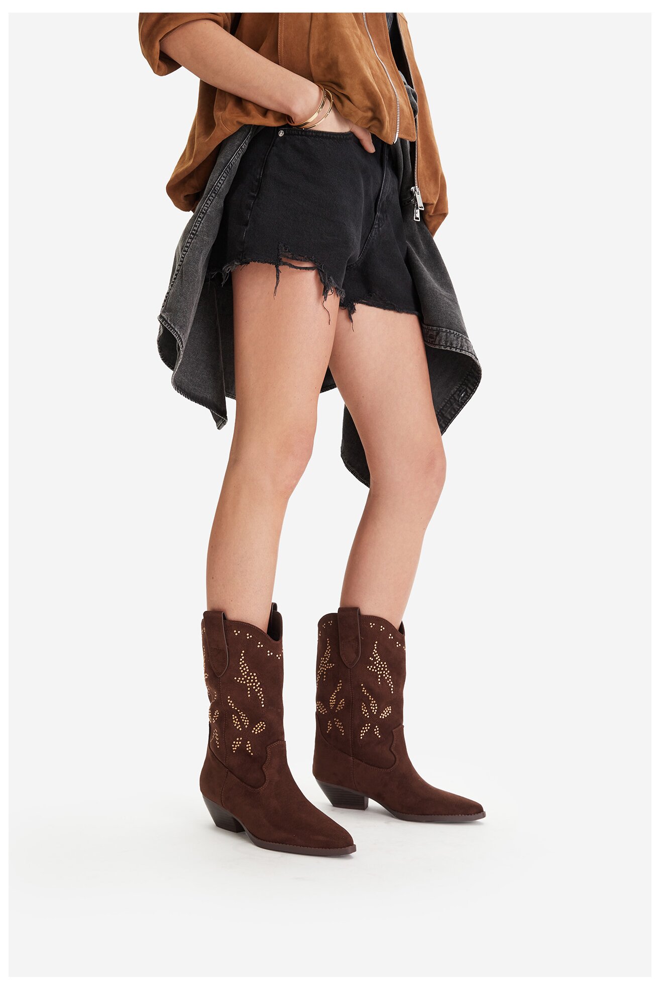 Čizme DeeZee CEO-R25AW09079 BRAON