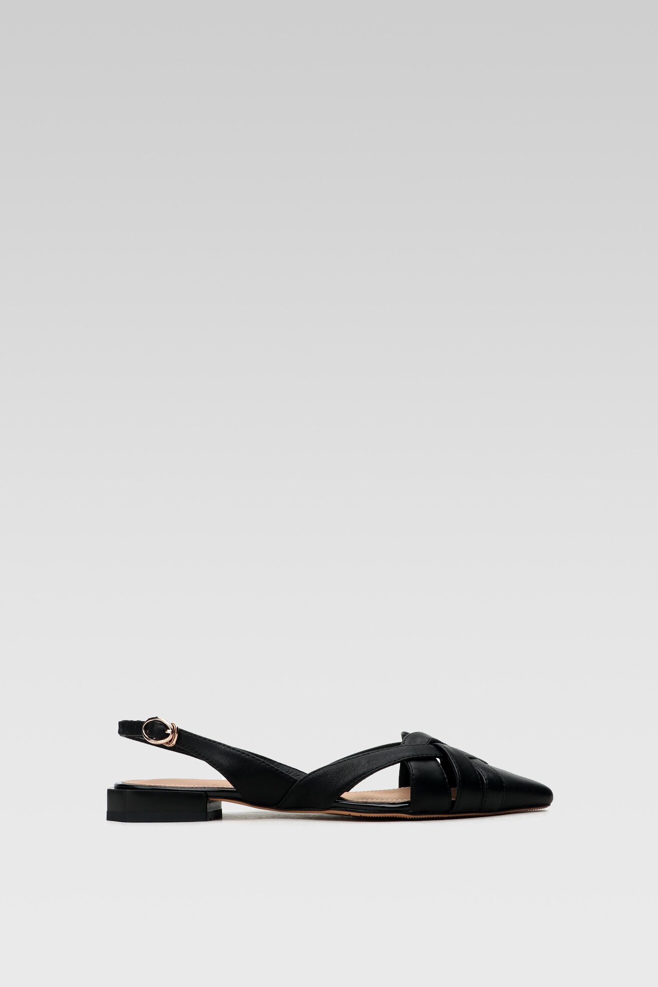 Baleriny Sergio Bardi WFA1864-1Z Czarny