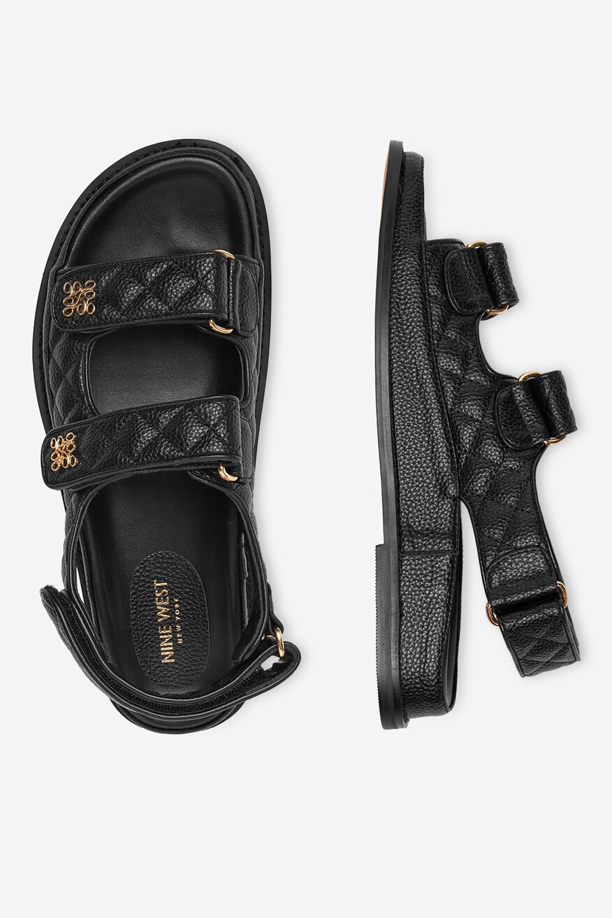 Sandale NINE WEST NEGRU - 5906751285824