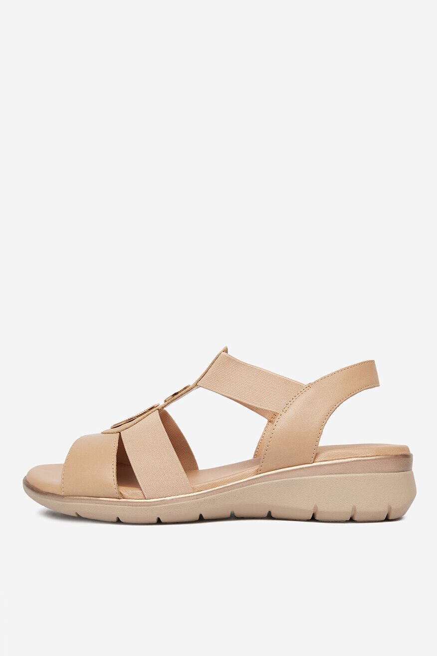 Go Soft - Sandały skórzane - 5906751917442