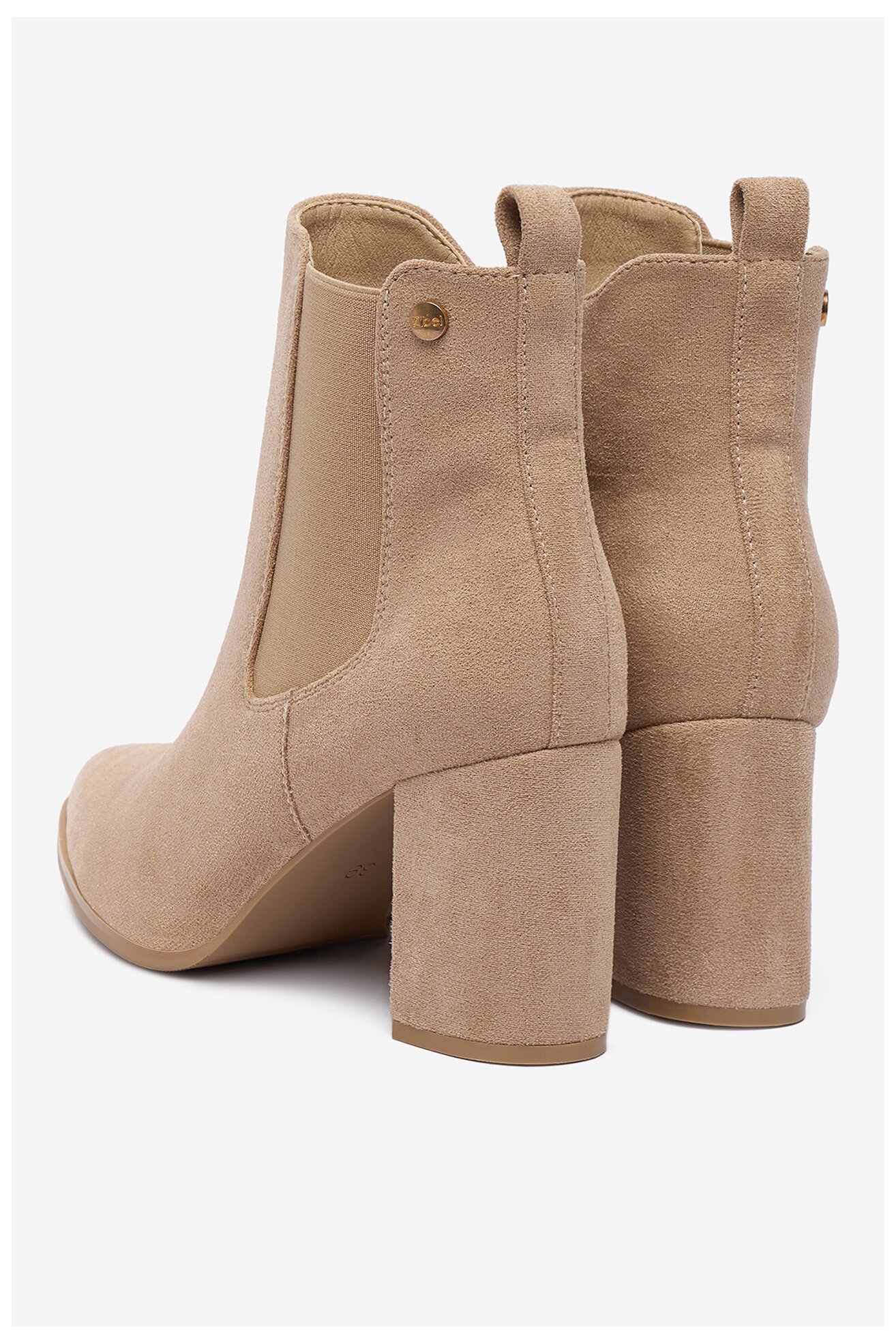 Botki DeeZee HX22069A-3 Beżowy