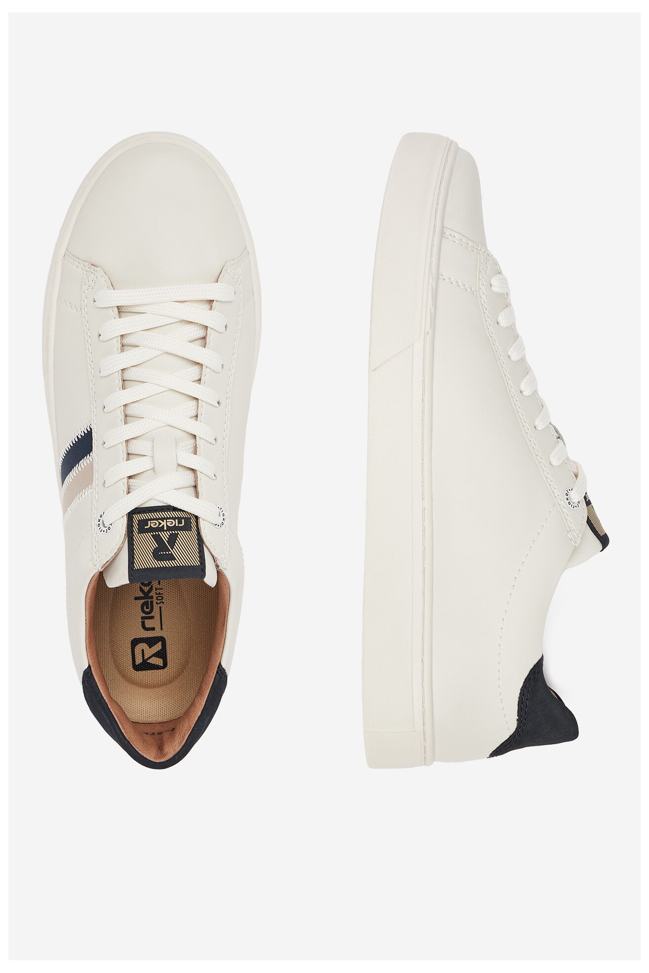 Sneakerși Rieker Revolution Lifestyle U0705-80 ALB