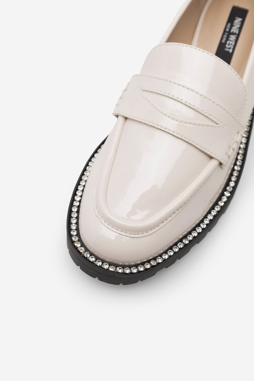 Мокасини NINE WEST БЯЛ - 5905588153238