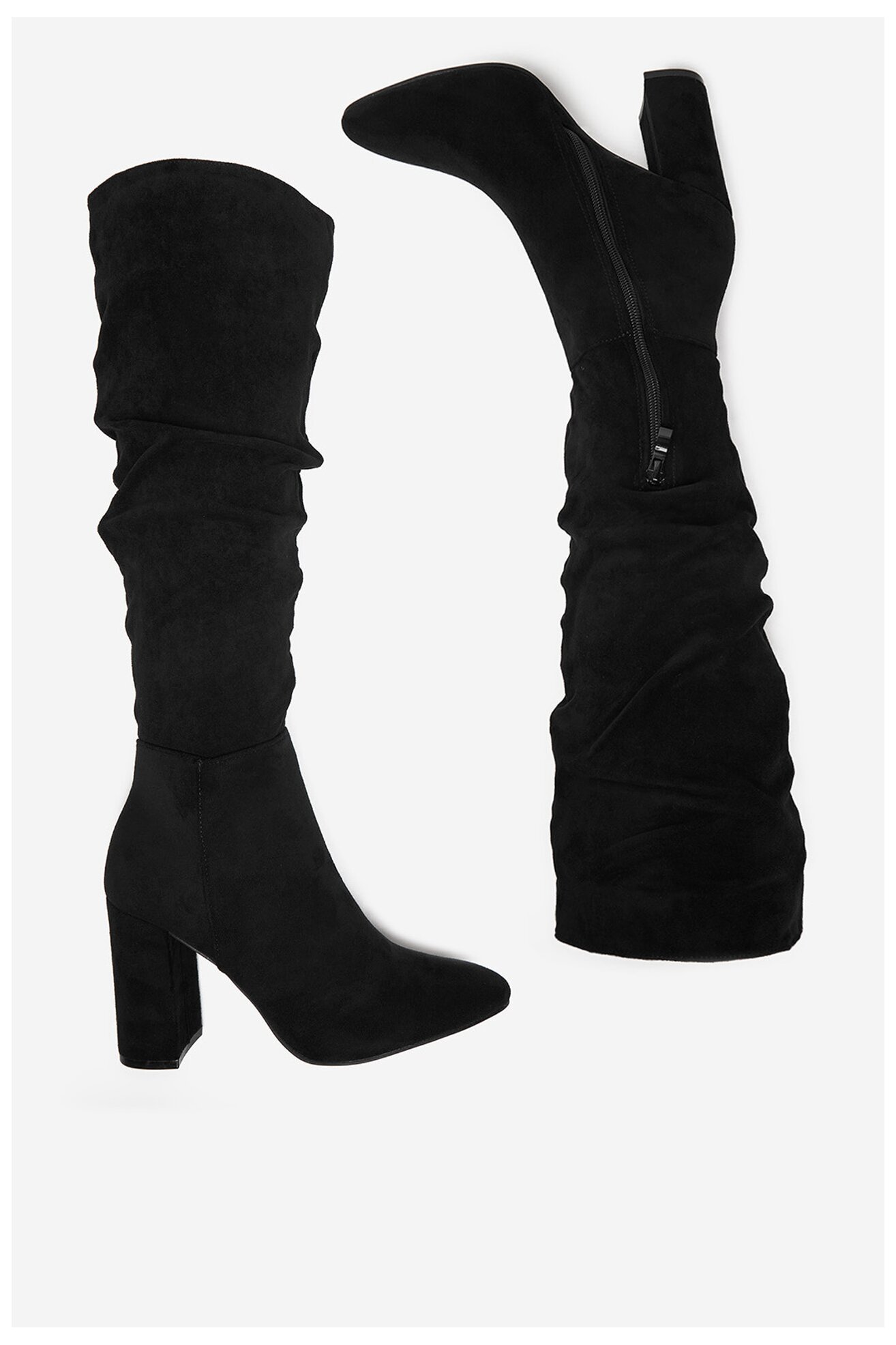 Cizme DeeZee SQ856-2-BLACK SU NEGRU