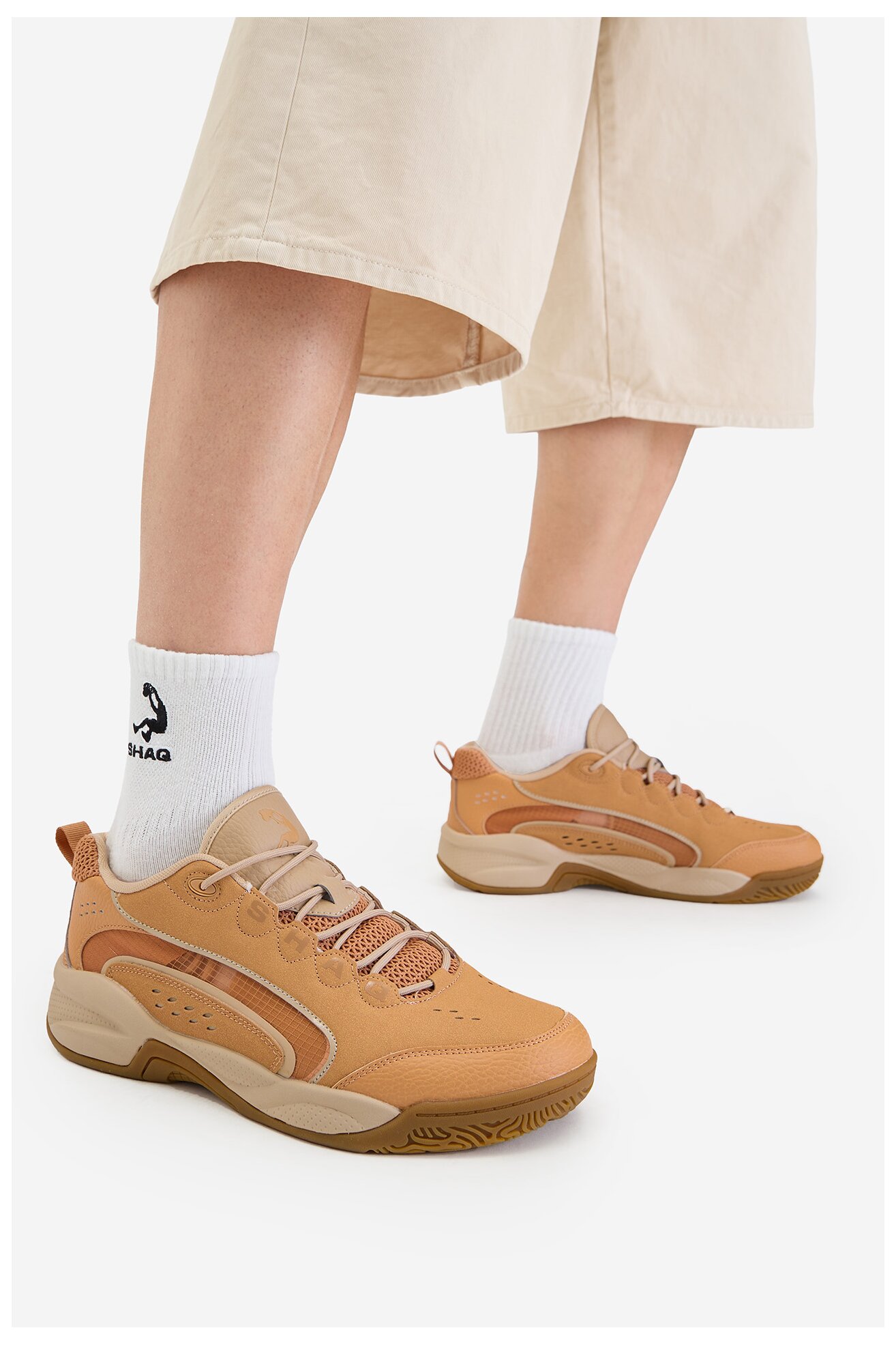 Кросівки спортивні SHAQ EO-GOLIATH AQ95071M-TZ БЕЖЕВИЙ