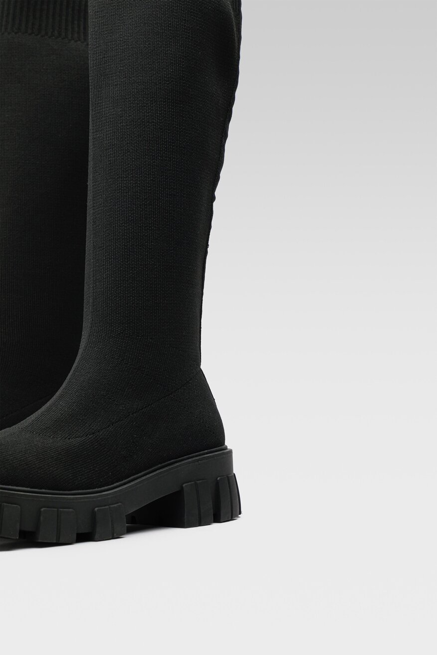 DeeZee - Kozaki na grubej podeszwie - 5904862221403