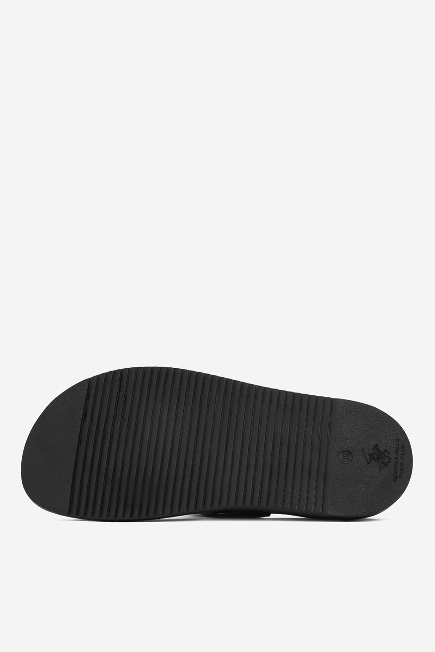 
                Beverly Hills Polo Club - Klapki skórzane - 5906751898925